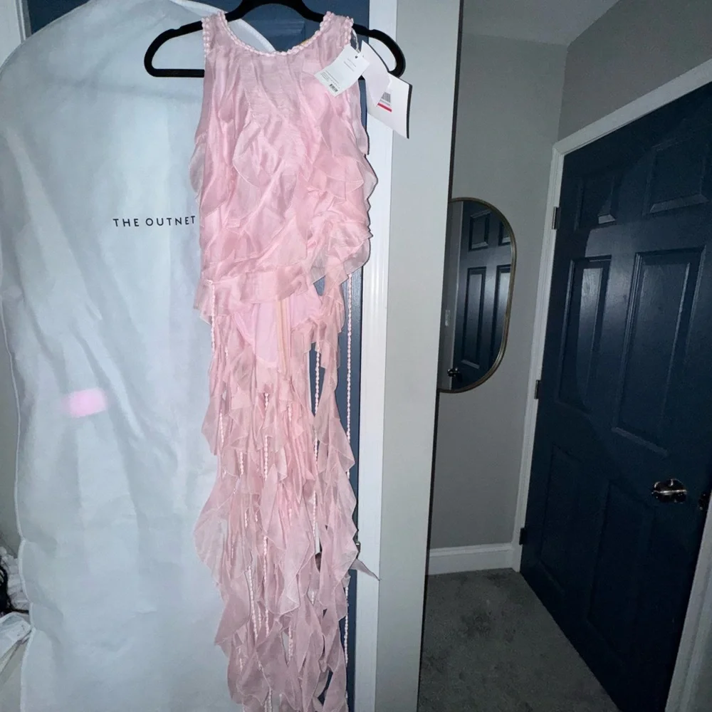 Zimmermann Ruffled Pink Blouse - Picture 3 of 6